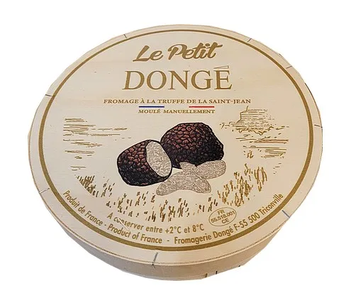 Petit Brie à la Truffe de la St Jean Lait Cru Boite