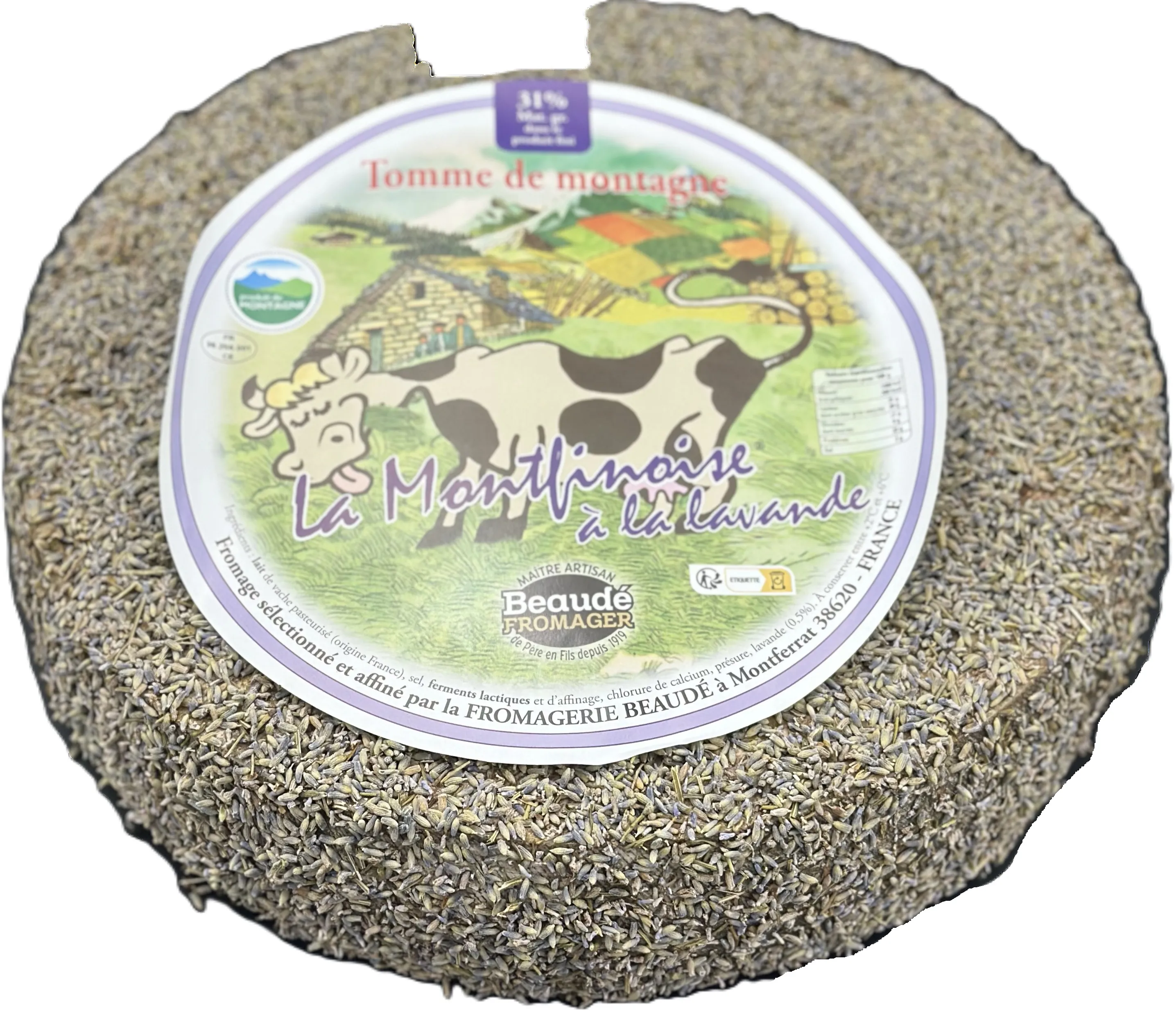 Tomme Montfinoise à la Lavande