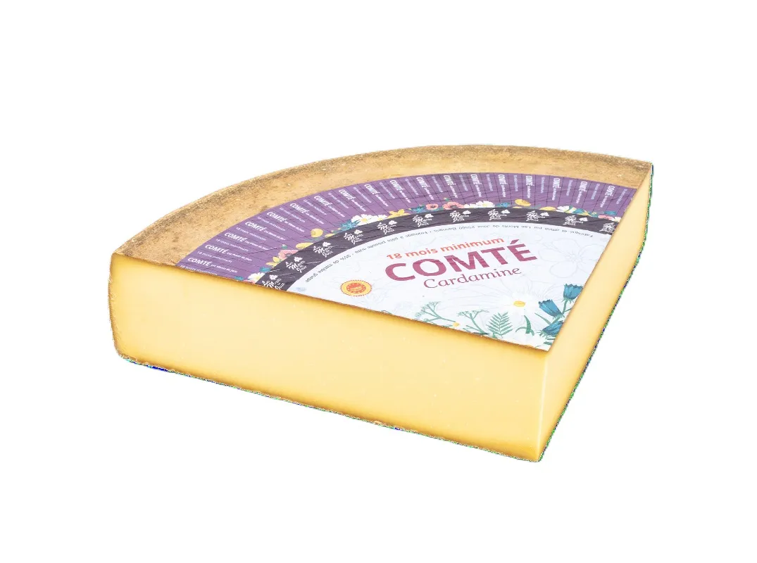 1/4 Comté Cardamine 18 mois Monts de Joux