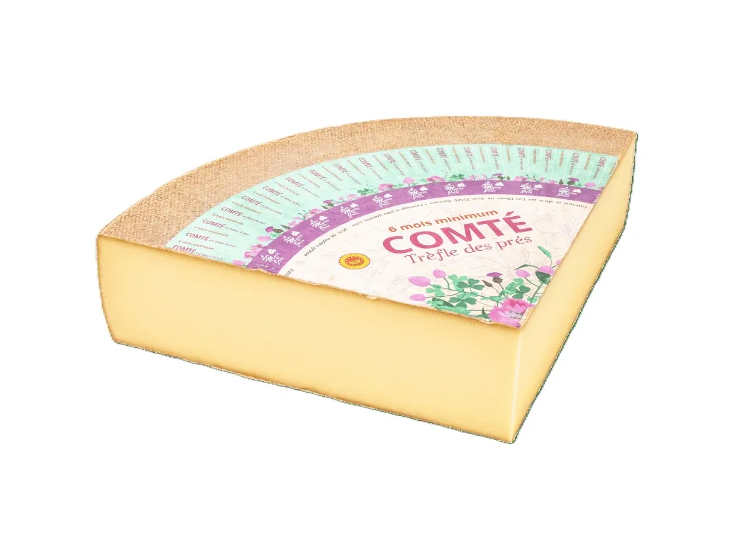1/4 Comté Treffle des Pres 6 mois Monts de Joux
